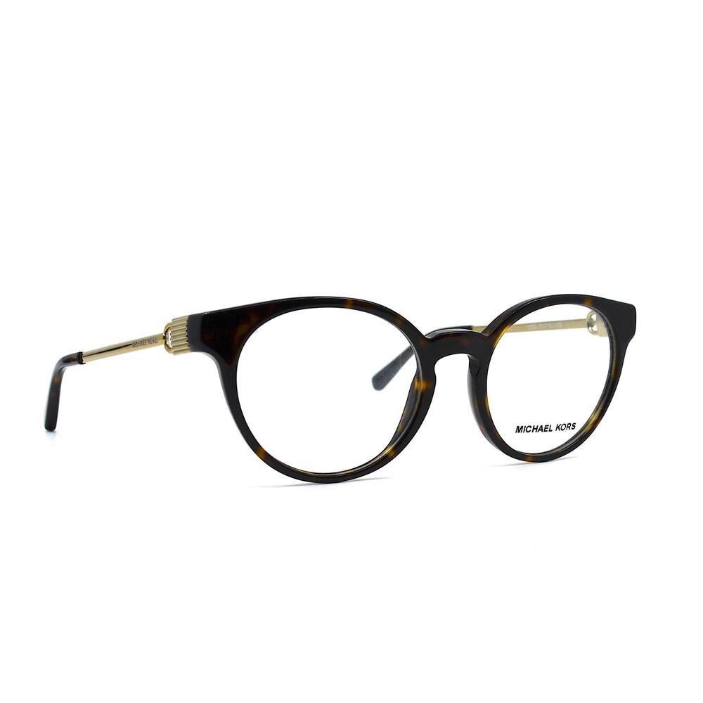 MICHAEL KORS MK4048 (KEA) 3293 HAVANA GOLD EYEGLASSES FRAME - Picture 3 of 8